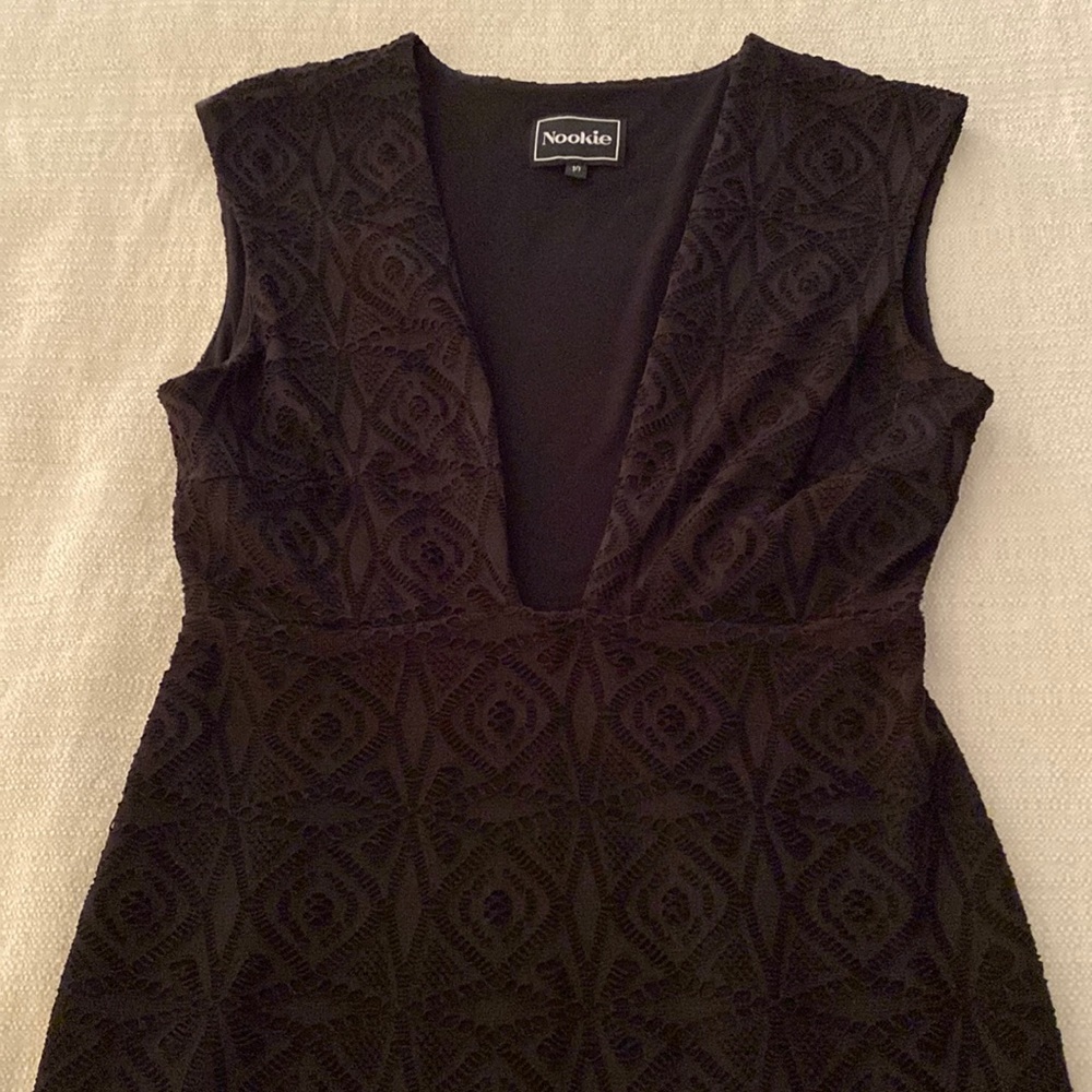 Nookie Black Lace Dress